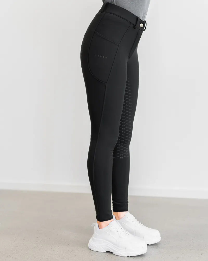 Elsa Winter breeches Black Half Seat