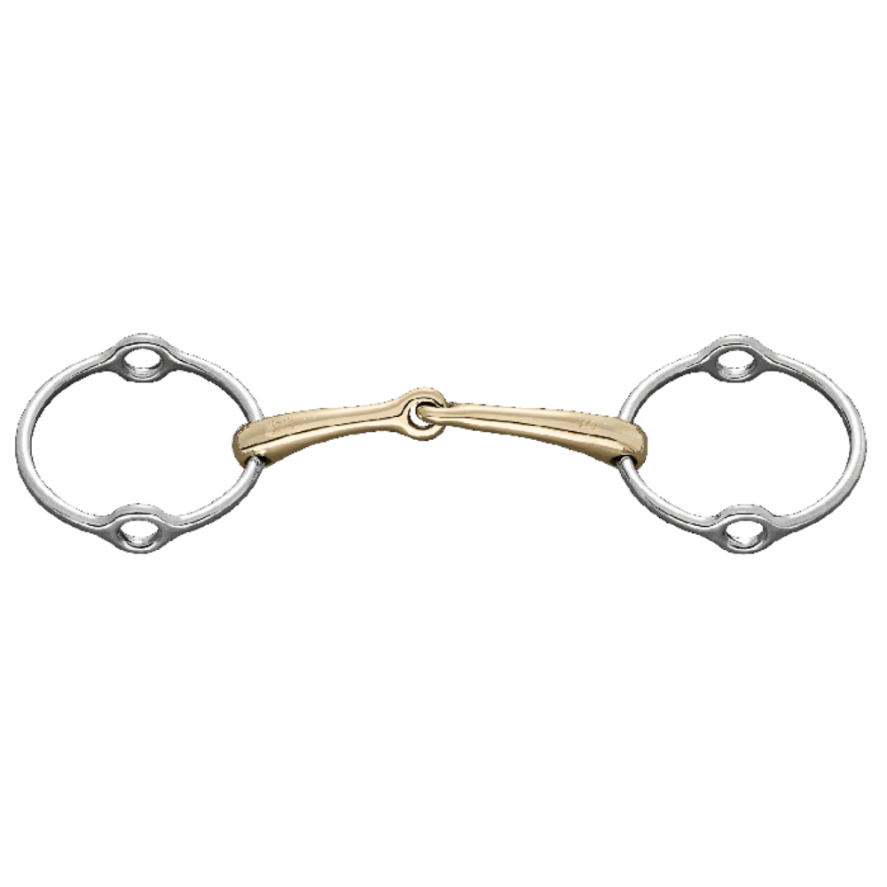 Dynamic RS Gag bit 16 mm Single Jointed - Sensogan