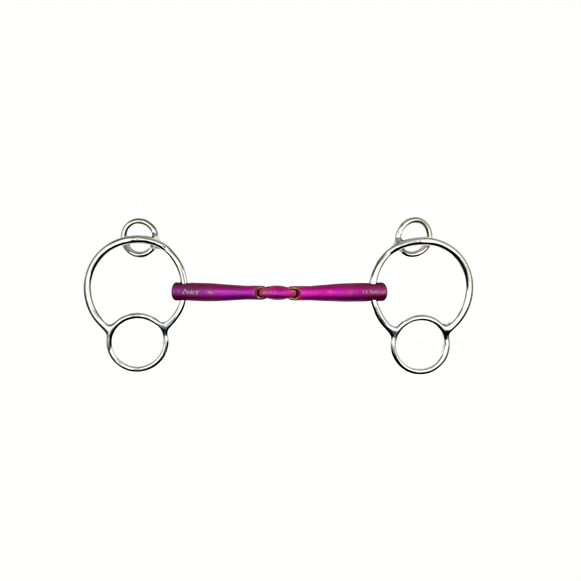 Aster Confidence Pink Titanium double jointed lock up Universal