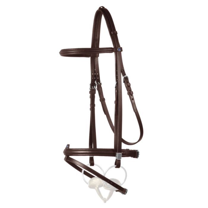Snaffle Bridle Leitrim with slide and lock