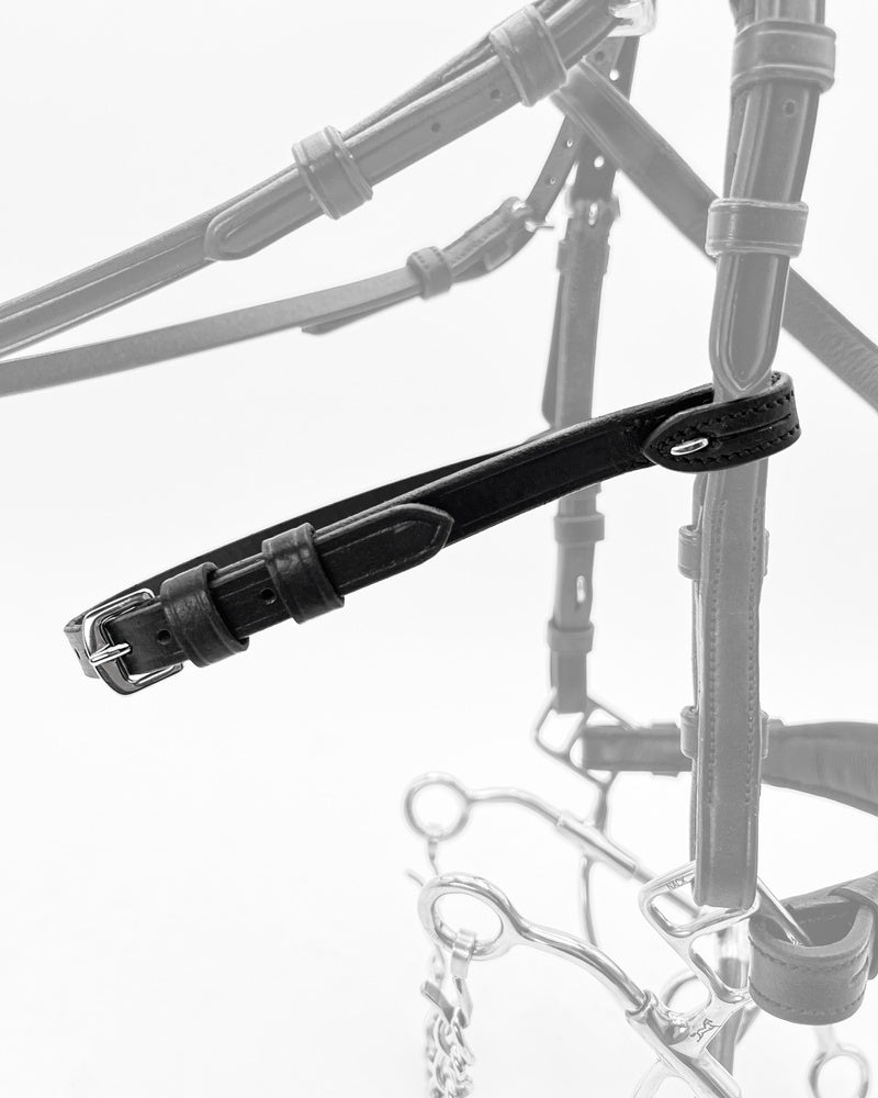 Hackamore Cheek piece Black
