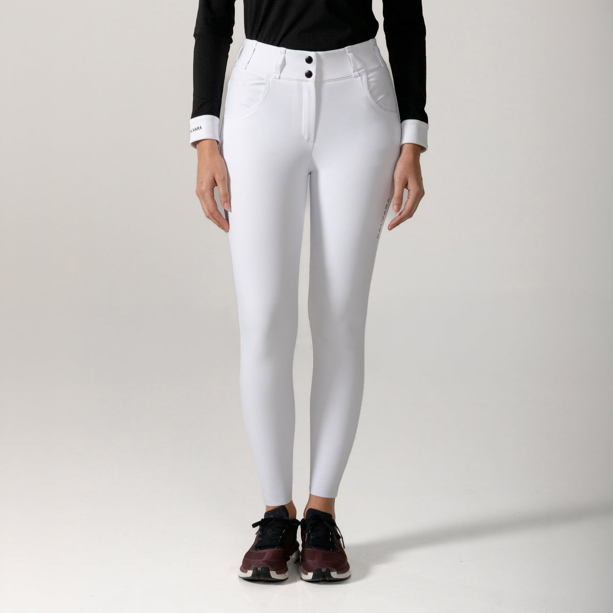 Aira Women's Knee Grip Breeches White