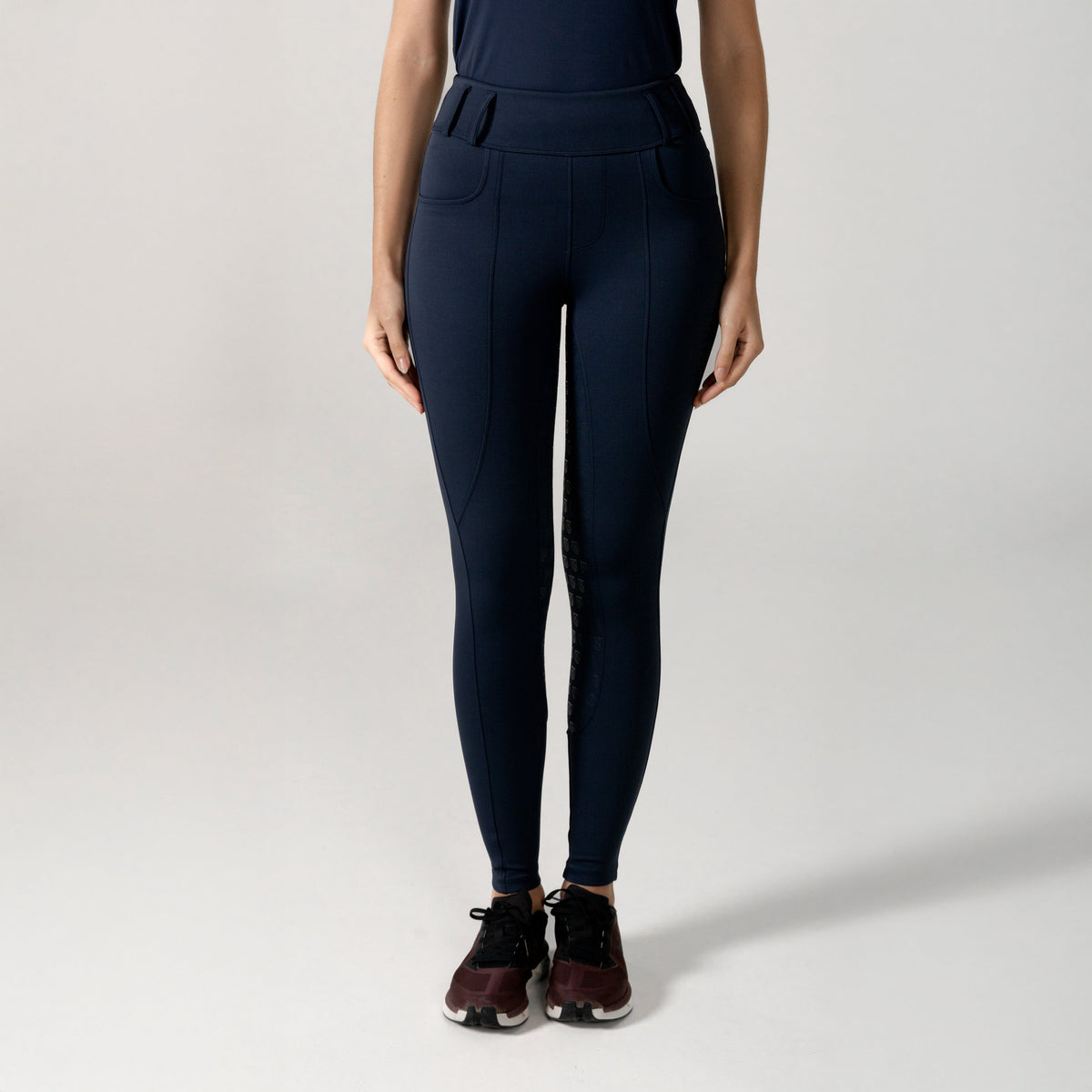 Alara Full Grip Breeches Navy Blue