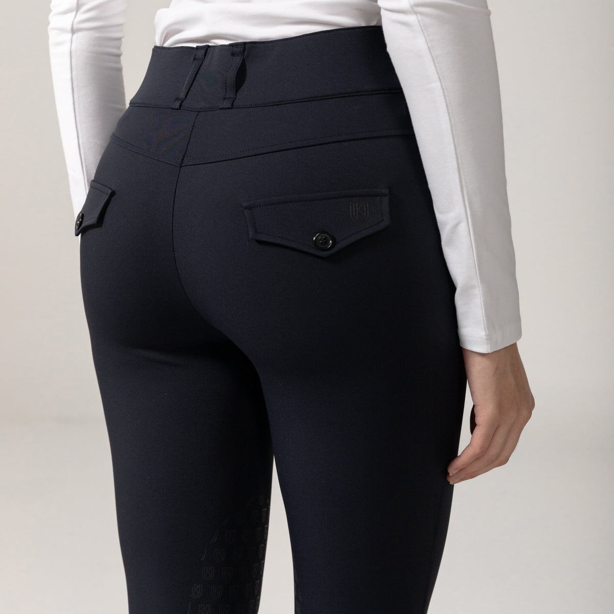 Aira Women's Knee Grip Breeches Navy Blue