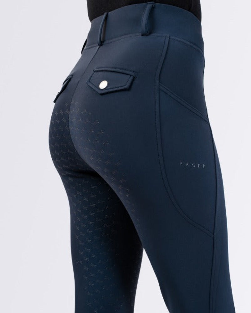 Loui Active Leggings Navy Half Seat