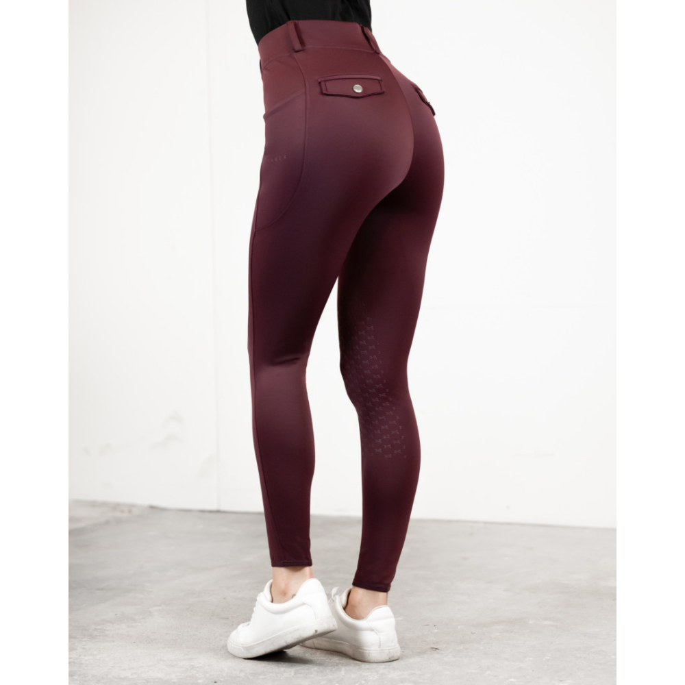 Fager Loui Active Leggings Burgundy