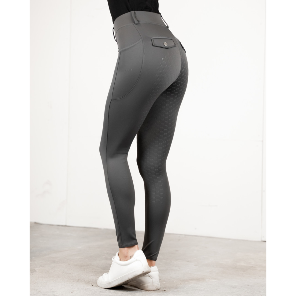 Fagers Loui Active Leggings Dark Grey Half Seat Fager Clothing