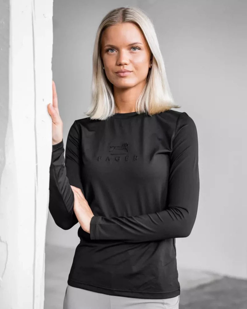 Ida Long Sleeved Top Black