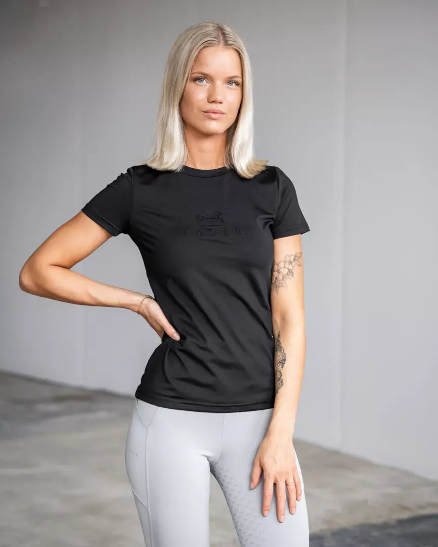 Ida T-Shirt Short Sleeved Black