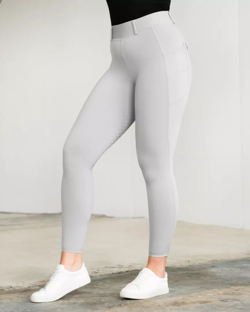 Loui Active Leggings Grey Half Seat
