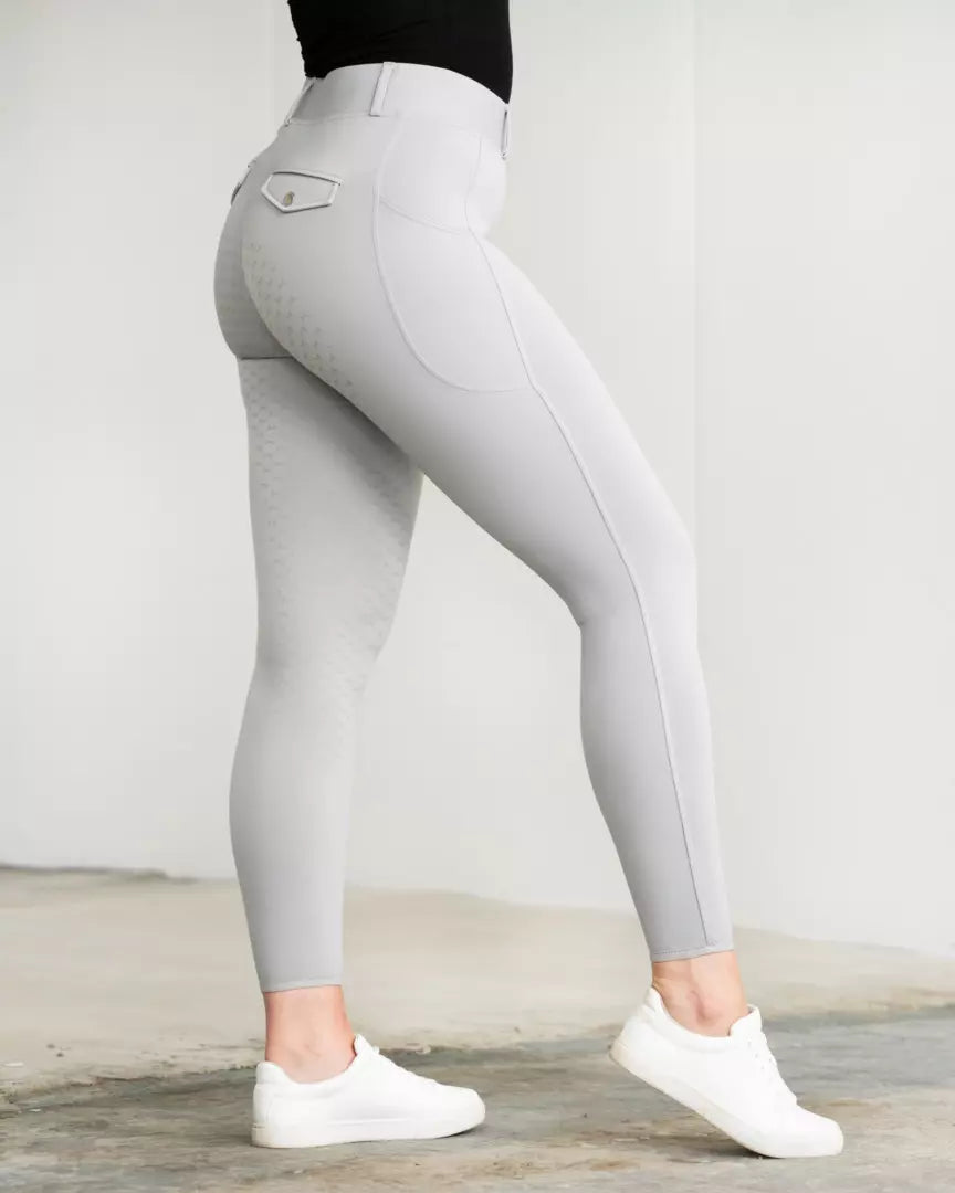 Loui Active Leggings Grey Half Seat