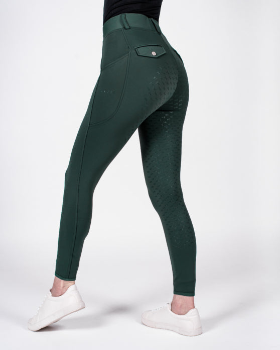 Loui Active Leggings Green Half Seat
