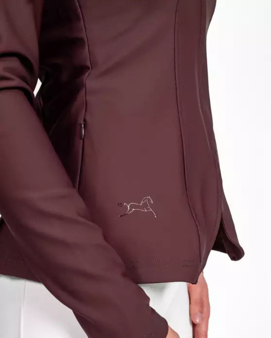 Rebecca Show Jacket - Burgundy