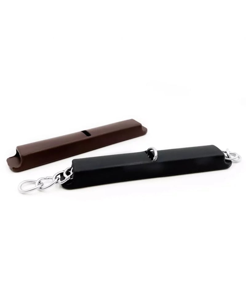 Curb chain guard Brown