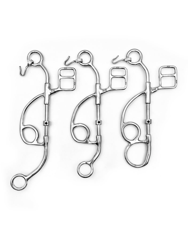 Otto Hackamore Combination bit Medium shank