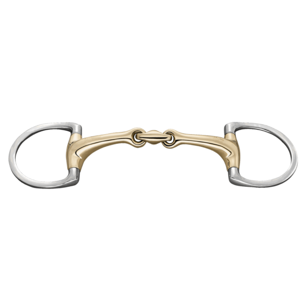 Dynamic RS Eggbutt Bit with D-shaped Rings 16 mm Double Jointed