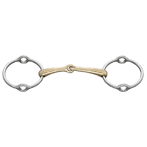 Dynamic RS Gag bit 16 mm Single Jointed - Sensogan