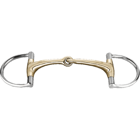 Nathe 3-Ring bit 20 mm with sliding cheek and flexible Mullen Mouth