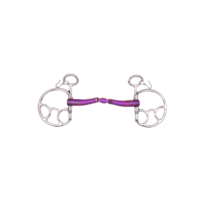 Aster Gentle Curve Pink Titanium double jointed Kimblewick