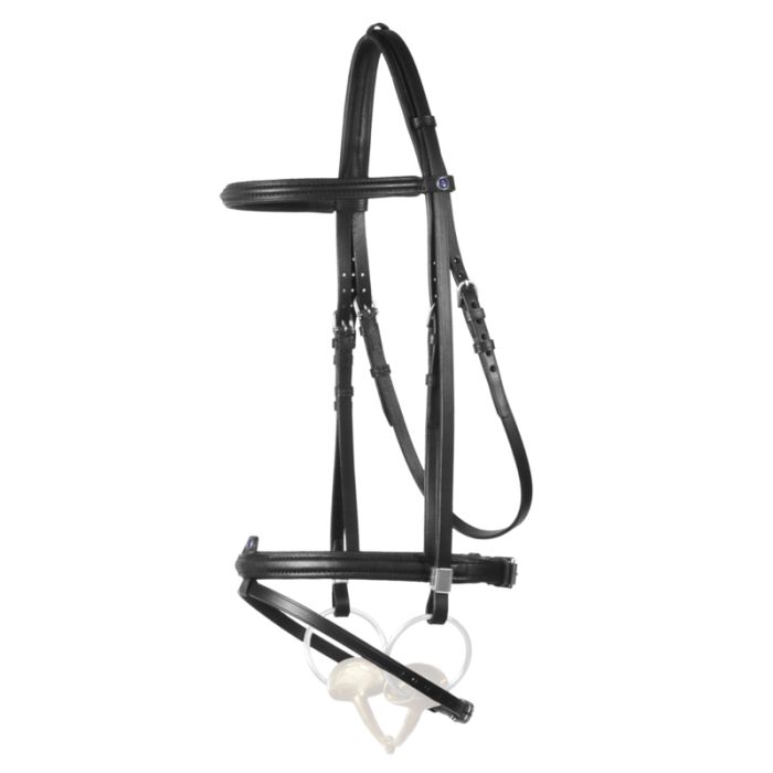 Snaffle Bridle Leitrim with slide and lock