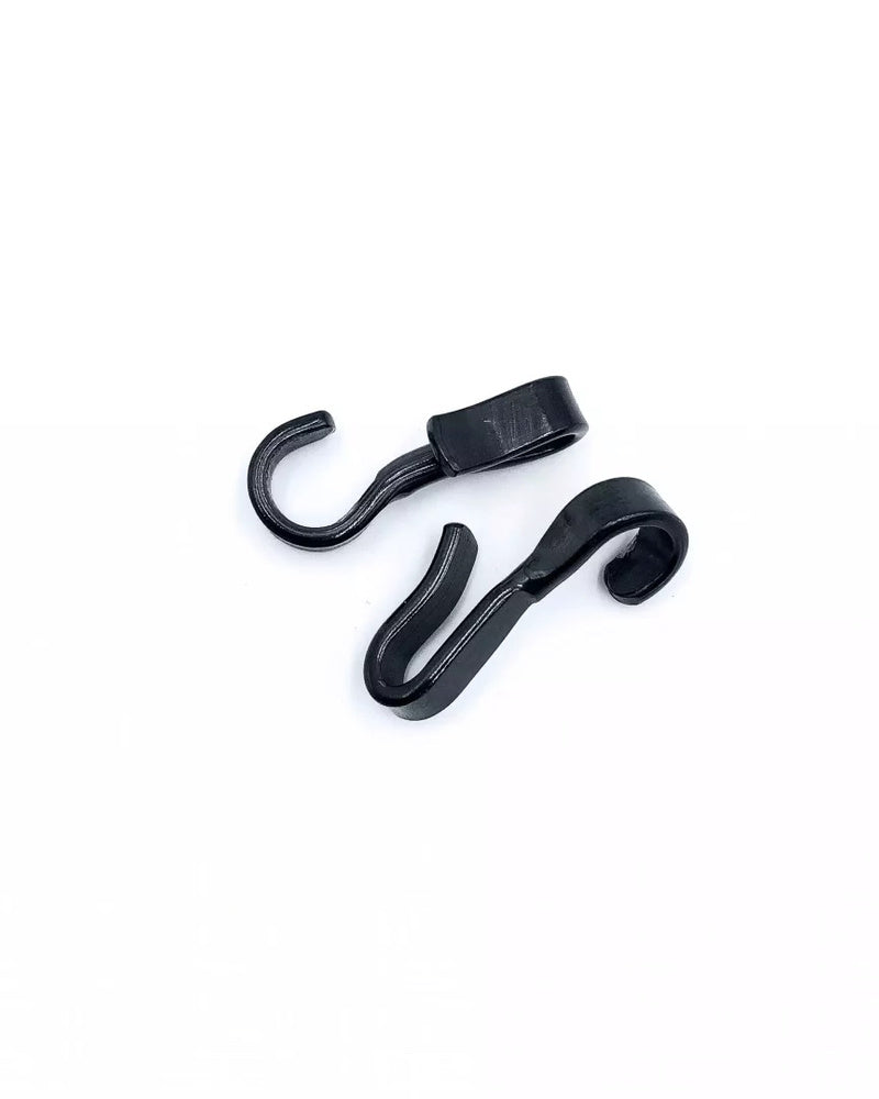 Non-Swivel Hooks Black