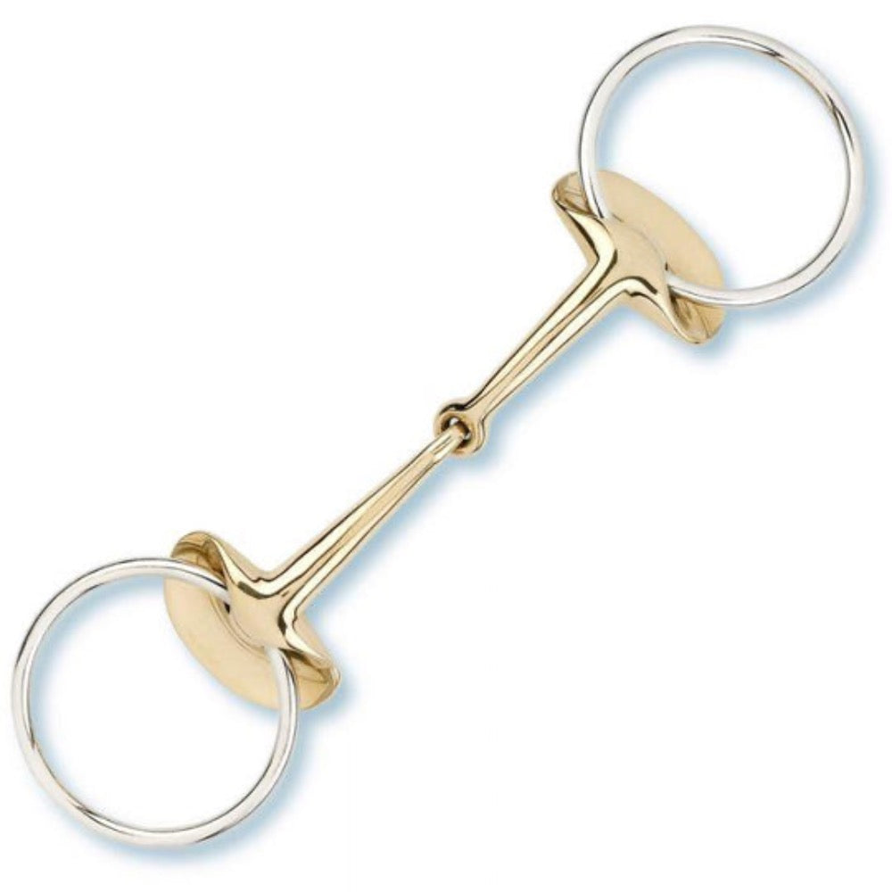 Stubben Golden Wings Snaffle Bit Single Jointed