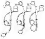 Otto Hackamore Combination bit Short shank