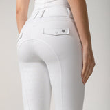 Alara Full Grip Breeches White