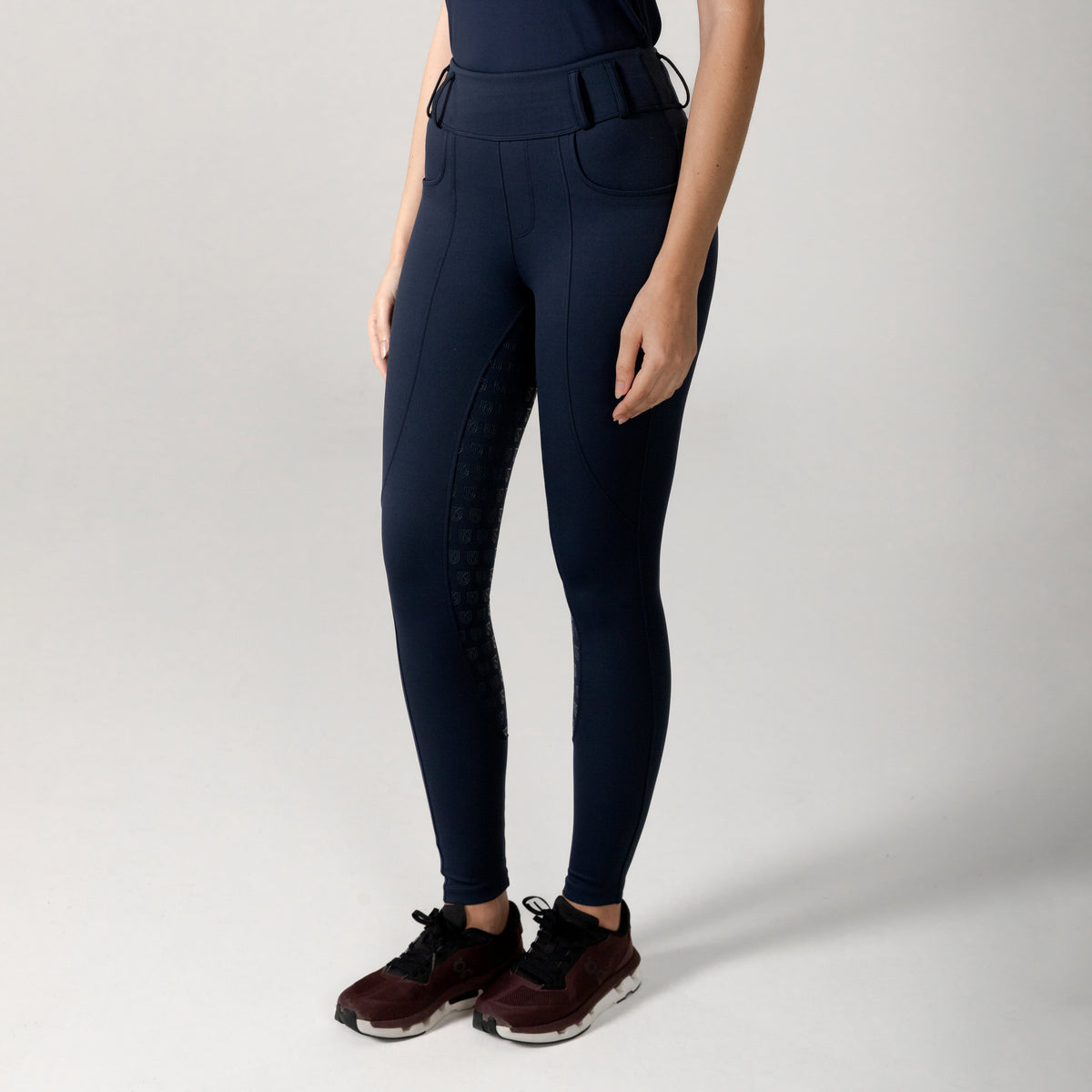 Alara Full Grip Breeches Navy Blue