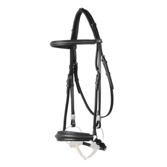 Snaffle Bridle Leitrim with slide and lock