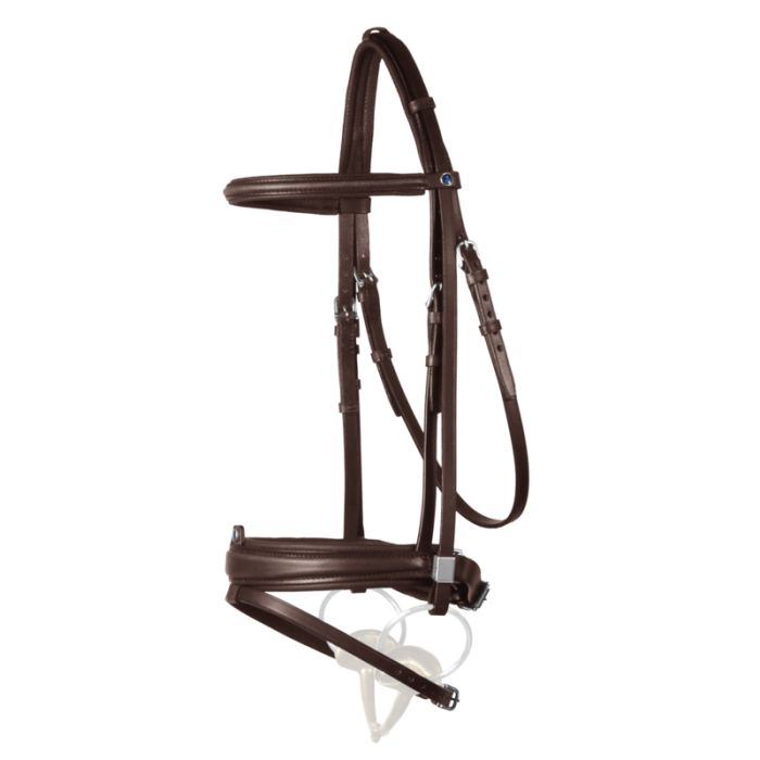 Snaffle Bridle Leitrim with slide and lock