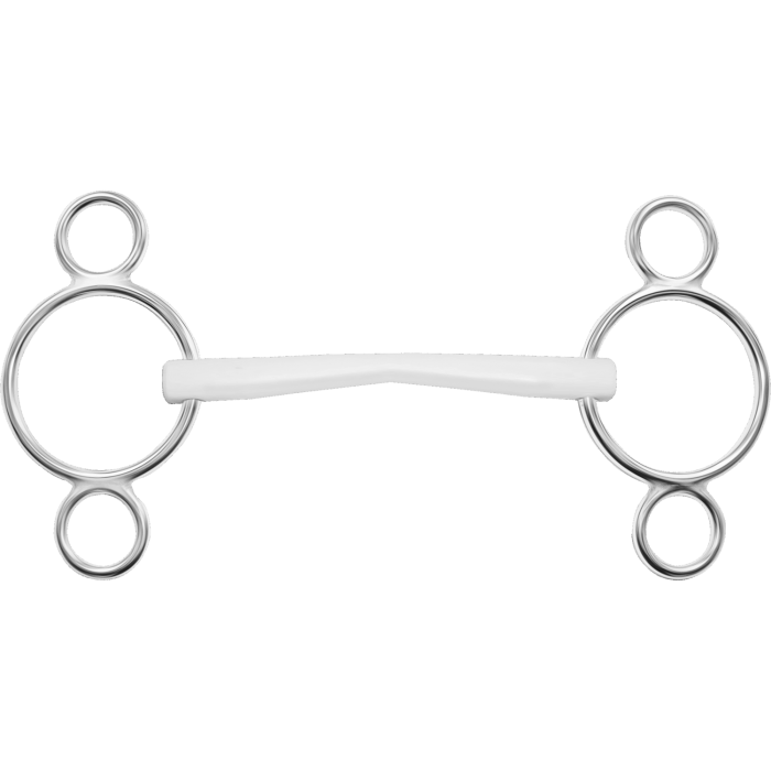 Duo 3-Ring "Vienna" 16 mm - Plastic white