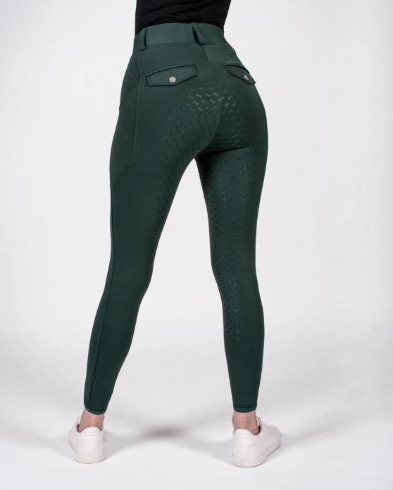 Loui Active Leggings Green Half Seat