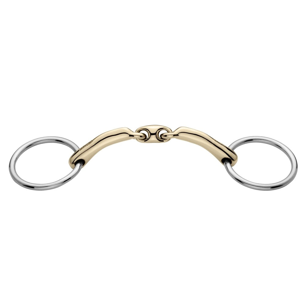 Novocontact Bradoon Double Jointed Loose Ring 14mm Sensogan