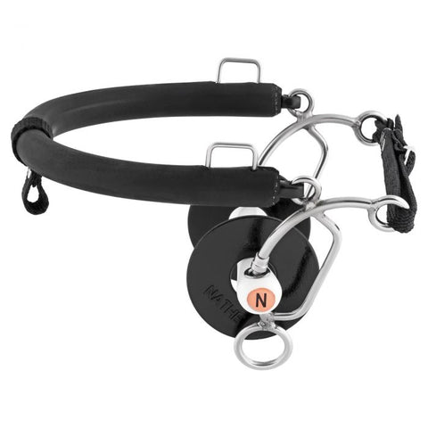 Nathe Tandem Snaffle 20mm with Flexible Mullen Mouth (combination bit)