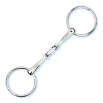 Stubben Easy Control Loose Ring Snaffle, Double Broken