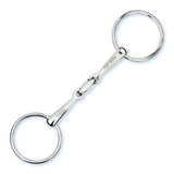 Stubben Easy Control Loose Ring Snaffle, Double Broken