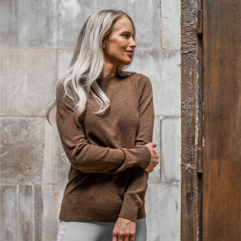 Charlie Cashmino sweater Mocha
