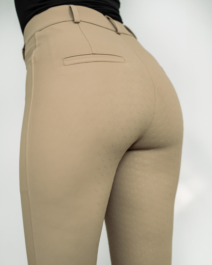 Freya Hybrid Breeches Dark Beige Full Seat Size EU36/UK8