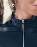 Emma Short Sleeve Black Top