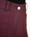 Freya Hybrid breeches Burgundy Full Seat