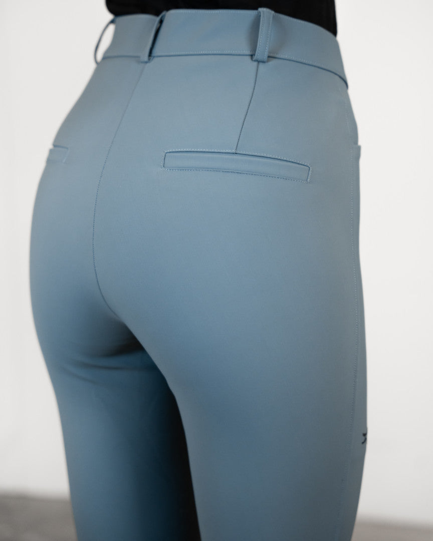 Freya Hybrid Breeches Ice Blue Full Seat