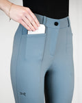 Freya Hybrid Breeches Ice Blue Half Seat