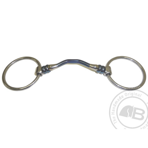 Happy Tongue Cherry Roller Loose Ring Snaffle