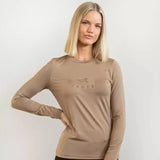 Fager Ida Long Sleeved Top Dark Beige