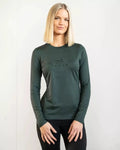 Ida Long Sleeved Top Dark Green