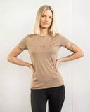 Ida T-Shirt Short Sleeved Dark Beige