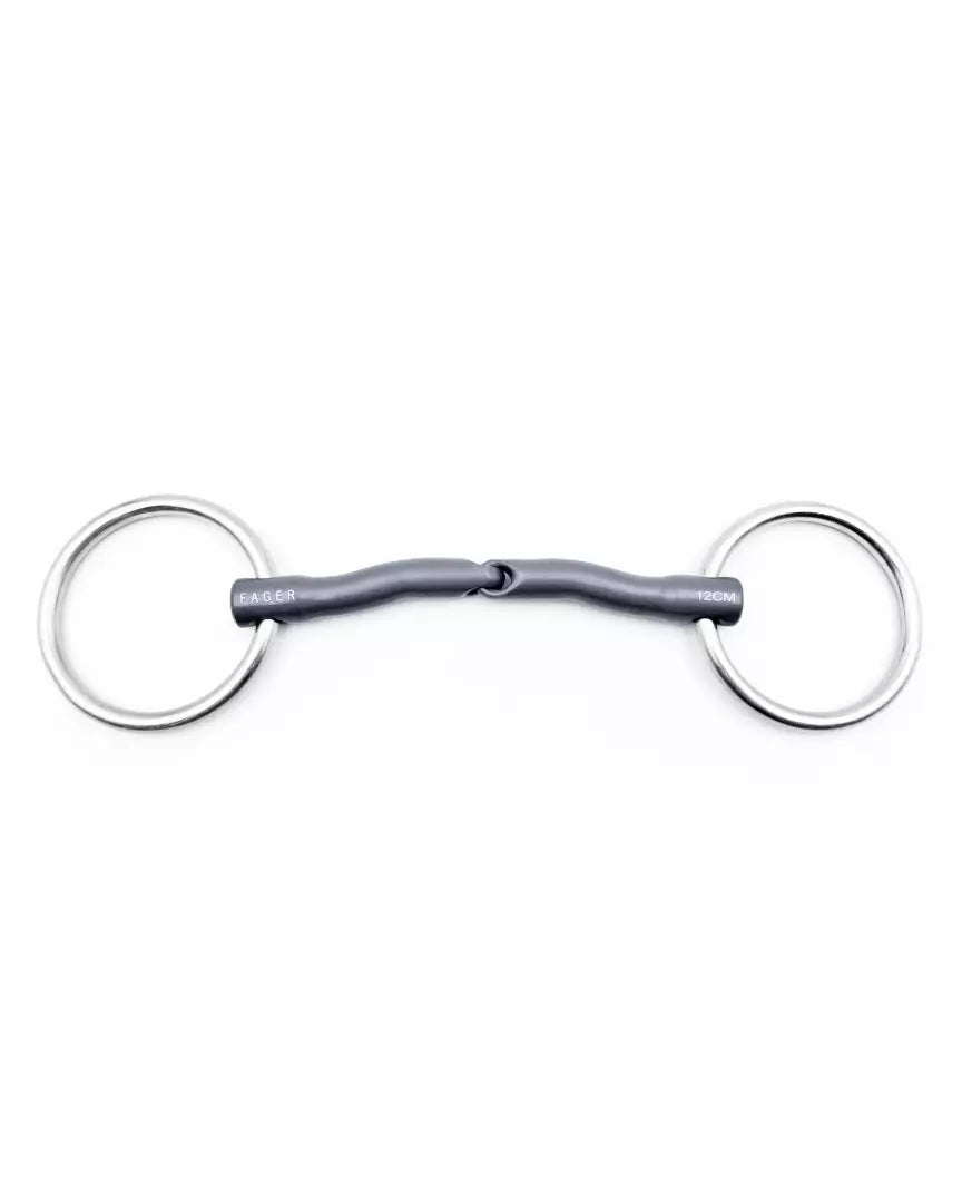Jasmine Titanium Bradoon Loose Rings