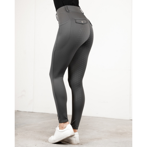 Fagers Loui Active Leggings Dark Grey Half Seat