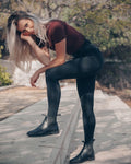Loui Active Leggings Black Full Seat